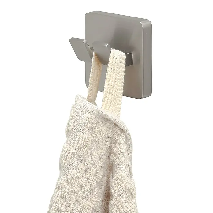 Tiger Dock Handdoekhaak - Geborsteld RVS, 32 x 49 x 49 mm - Toepassingsvoorbeeld