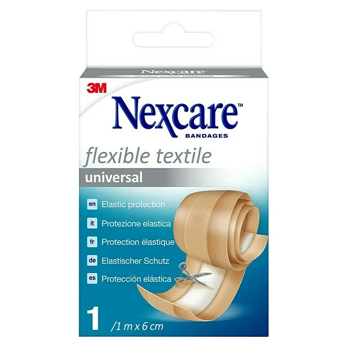 3M Juego de apósitos flexible textile Universal - 1 m - Vista frontal