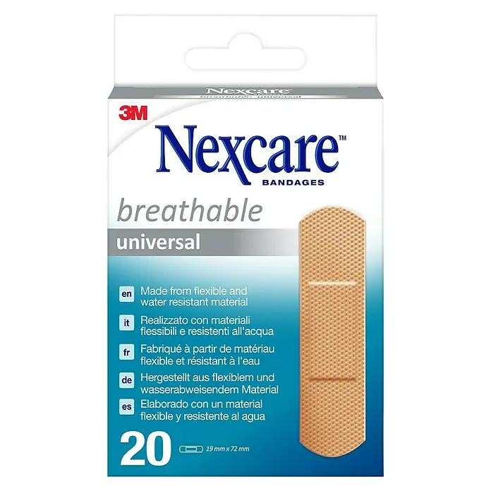 3M Juego de apósitos Breathable - 20 ud. - Vista frontal