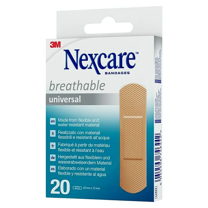 3M Juego de apósitos Breathable - 20 ud. - Vista angular