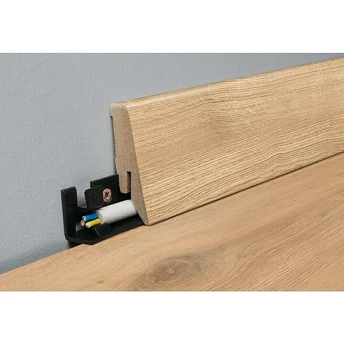 MyStyle Podna kutna lajsna Golden Vista Oak - 2,6 m x 18 mm x 58 mm, Ravni oblik - Detaljan prikaz
