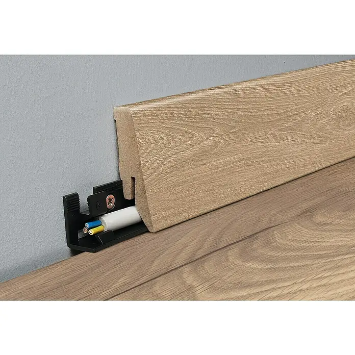 MyStyle Podna kutna lajsna Wild West Oak - 2,6 m x 18 mm x 58 mm, Ravni oblik - Detaljan prikaz