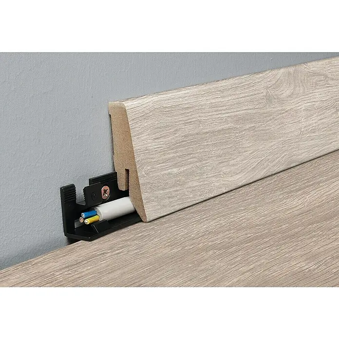 MyStyle Sockelleiste Wilderness Oak - 2,6 m x 18 mm x 58 mm, Gerade - Detailaufnahme