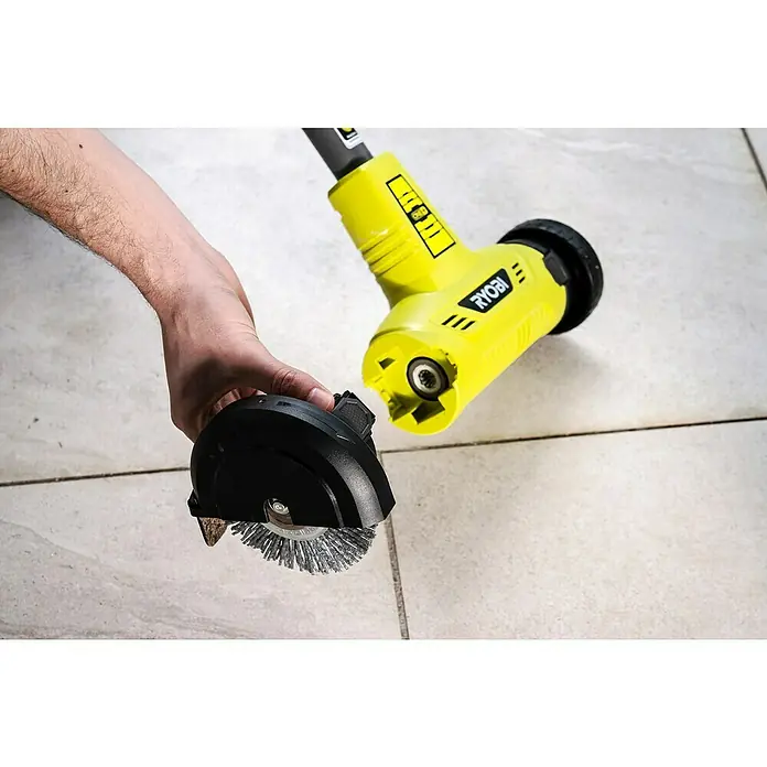 Ryobi Vervangende borstel RAC818 - Zilver, Passend bij: Ryobi Voegenreiniger RY18PCA - Close-up