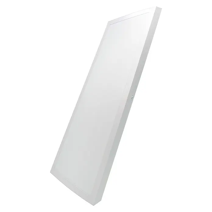 Panel LED Panalight - 72 W, L x An x Al: 60 x 120 x 2,8 cm, Plateado, Blanco - Vista angular