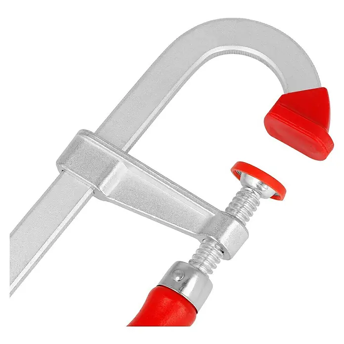 Bessey Leicht-Schraubzwinge LMU10/5 - Spannweite: 100 mm, Ausladung: 50 mm - Detailaufnahme