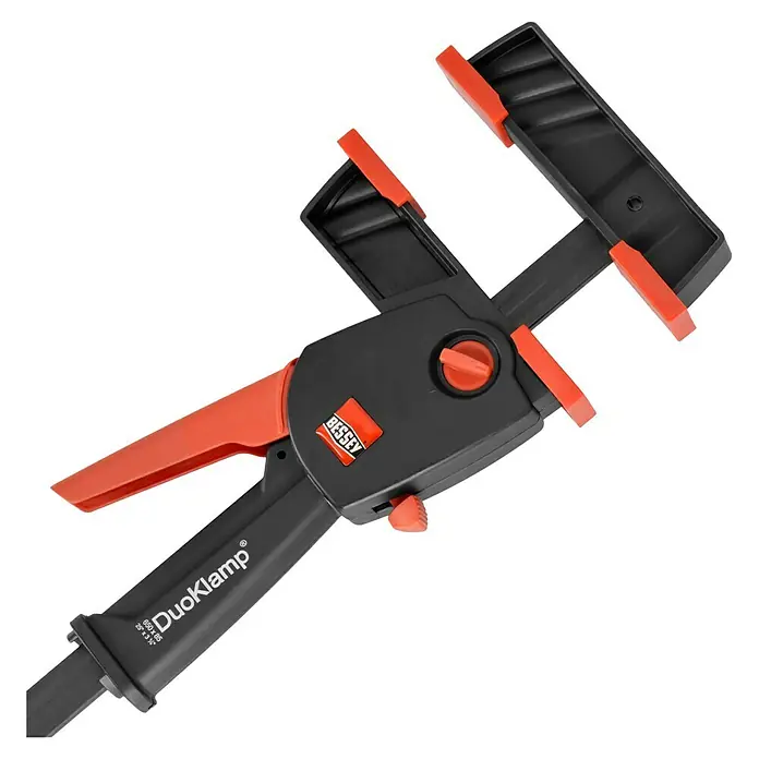 Bessey Einhandzwinge DuoKlamp DUO 65-8 - Spannweite: 650 mm, Ausladung: 85 mm - Detailaufnahme
