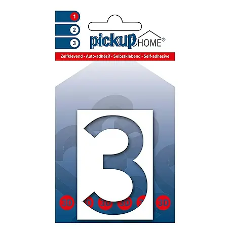Pickup 3D Home Huisnummer