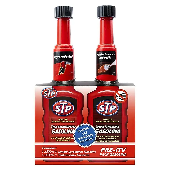 STP Limpiador de inyectores Pre- ITV - 200 ml - Vista frontal