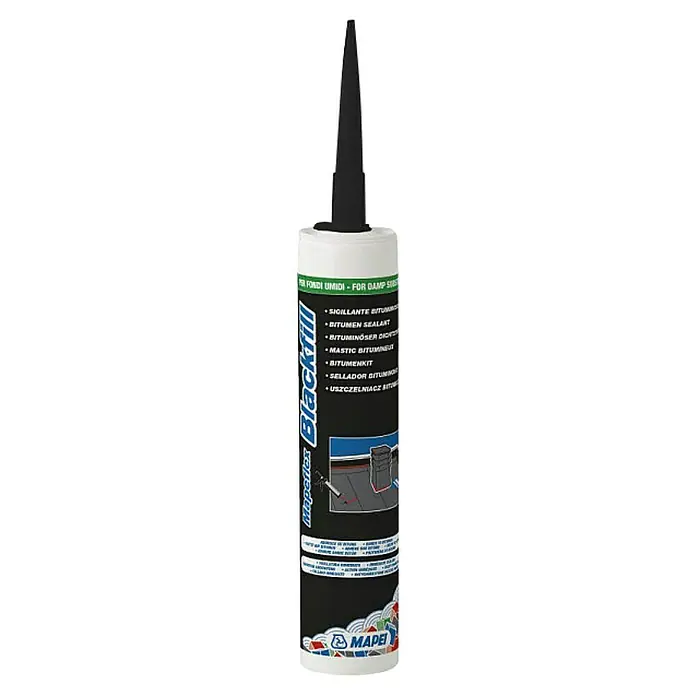 Mapei Bitumenska masa za brtvljenje Mapflex Blackfill - 300 ml - Pogled sprijeda