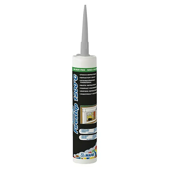 Mapei Silikon otporan na visoke temperature Mapeflex Firestop 1200°C - 300 ml - Pogled sprijeda