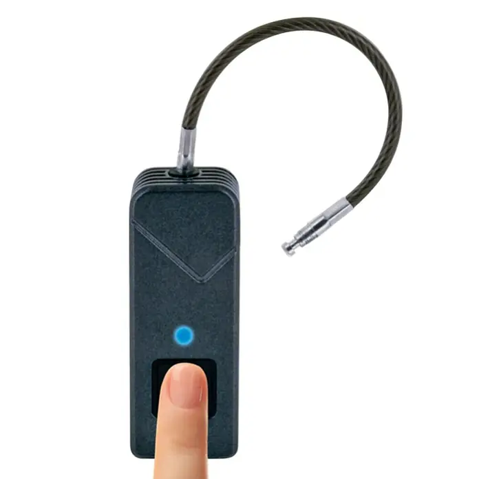 Schwaiger Vingerafdrukslot USB Type C - Antraciet - Toepassingsvoorbeeld