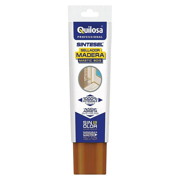 Quilosa Sellador para madera Sintesel - Blanco, 125 ml - Vista frontal