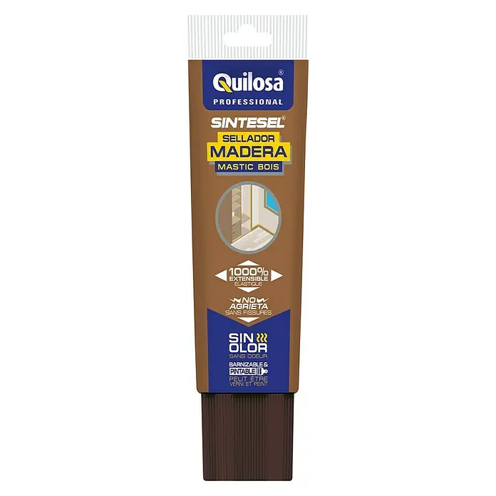 Quilosa Sellador para madera Sintesel - Nogal, 125 ml - Vista frontal