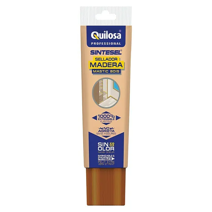 Quilosa Sellador para madera Sintesel - Haya, 125 ml - Vista frontal