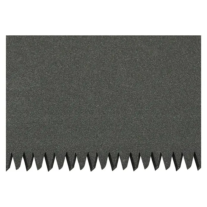 Wisent Profi-Top Komfort-Handsäge Fuchsschwanz - Blattlänge: 550 mm, Einsatzbereich: Innen- und Dachausbau, 7 Zähne/Zoll - Detailaufnahme