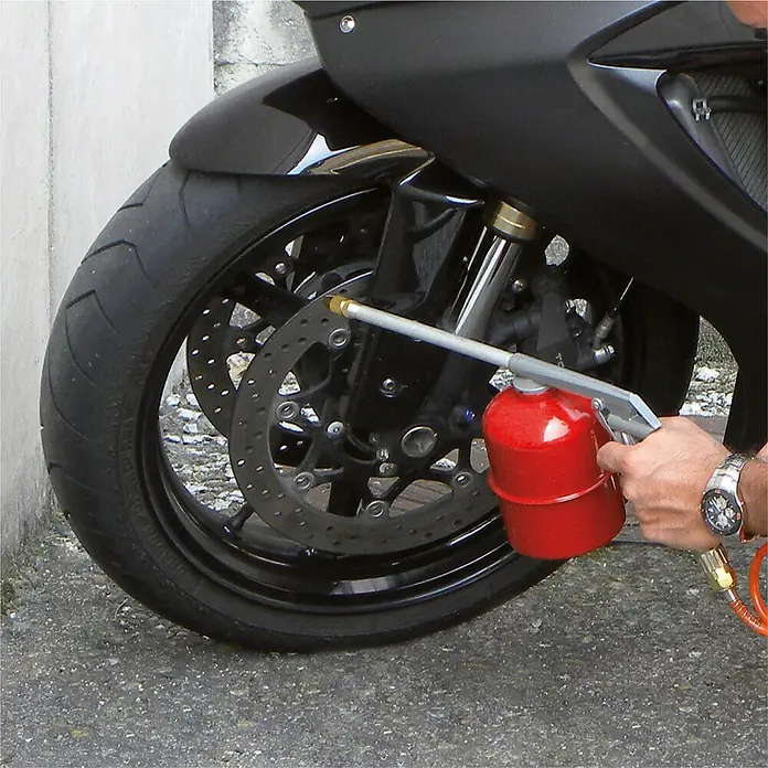 Herkules Pro-Line Flüsterkompressor TB 50V - Motorleistung: 1,1 kW, Kesselinhalt: 50 l - Anwendungsbeispiel