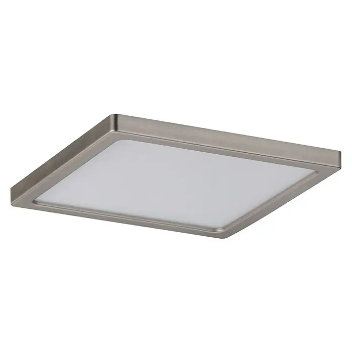 Paulmann Led paneel Aero - l x b x h: 12 x 12 x 1 cm, Warm wit - Diagonaal zicht