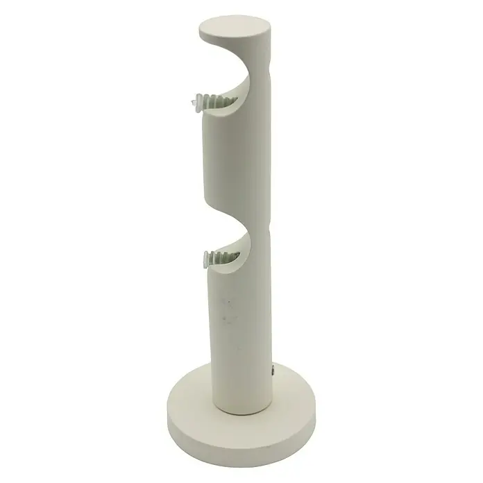 Expo Ambiente Dvostruki nosač za karnišu - Brunirano, Prikladno za: Šipke za zavjese Ø 20 mm, Duljina: 13,1 cm - Pogled sprijeda