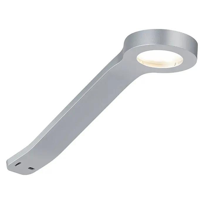 Paulmann Clever Connect Led-onderbouwverlichting Mike - 2 W, Lengte: 245 mm, Chroom - Diagonaal zicht