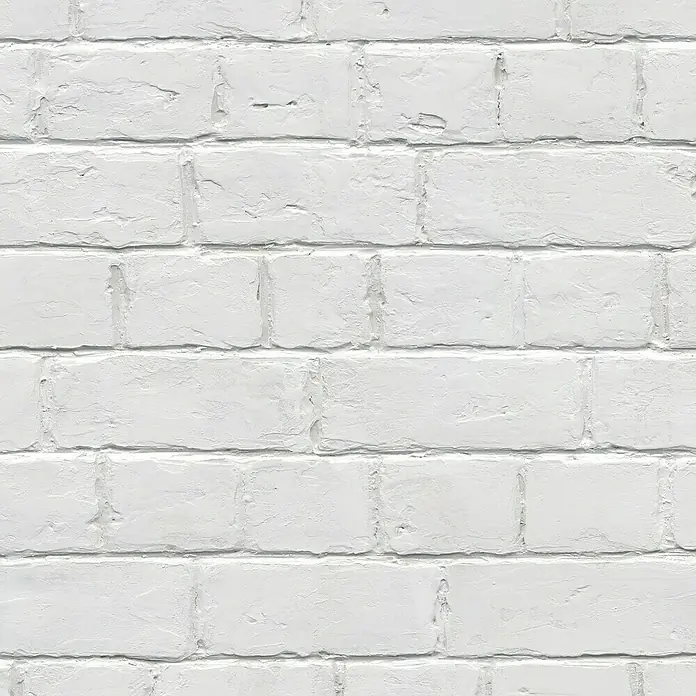Grosfillex Revestimiento de pared Element 3D Brique blanco - L x An: 260 x 37,5 cm - Primer plano