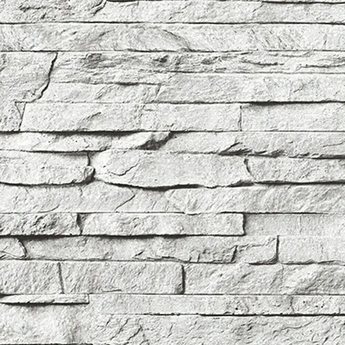 Grosfillex Revestimiento de pared Element 3D Paramento blanco - L x An: 260 x 37,5 cm, Liso - Primer plano