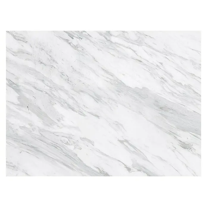 Grosfillex Revestimiento de pared Element 3D Volakas Marble - L x An: 260 x 37,5 cm, Blanco, Liso - Vista frontal