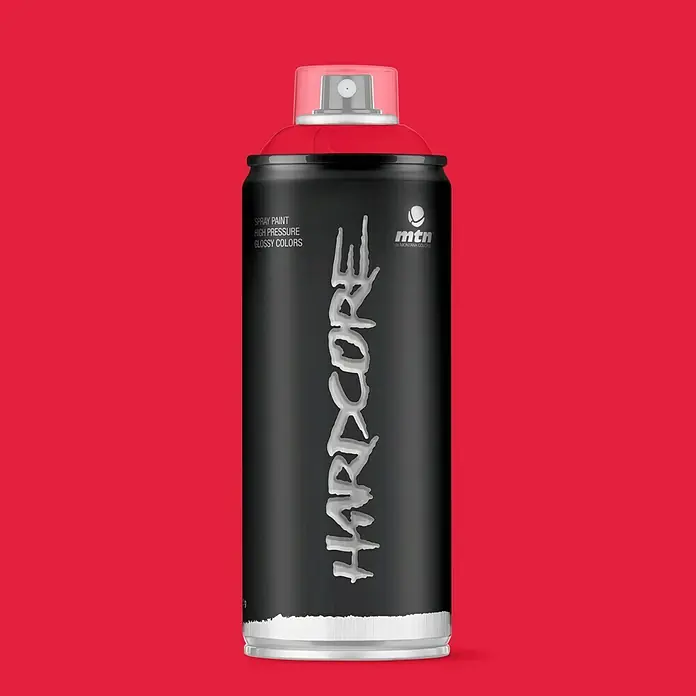 mtn Spray Hardcore - Rojo, 400 ml, Brillante