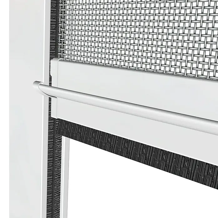 Windhager Insektenschutz-Fensterrollo Mosquito Stop - B x H: 130 x 160 cm, Farbe Rahmen: Weiß, Schraubbefestigung - Detailaufnahme
