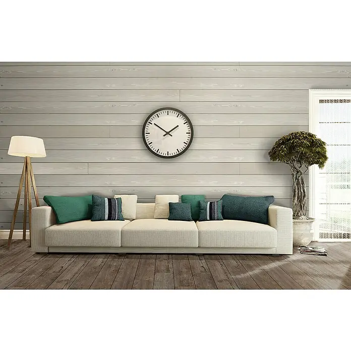 HDM Farmwood Wandpaneel - 200 x 14,5 cm, Hout, Grijs - Sfeeropname