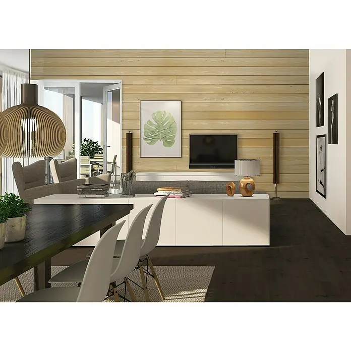 HDM Farmwood Wandpaneel - 200 x 14,5 cm, Hout, Naturel hout - Sfeeropname
