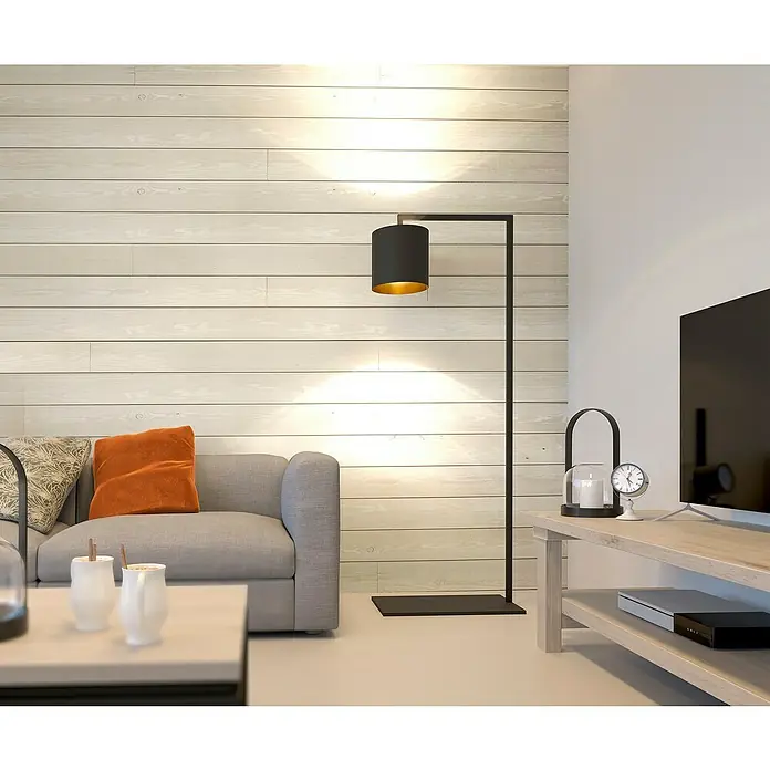 HDM Farmwood Wandpaneel - 200 x 14,5 cm, Hout, Wit - Sfeeropname