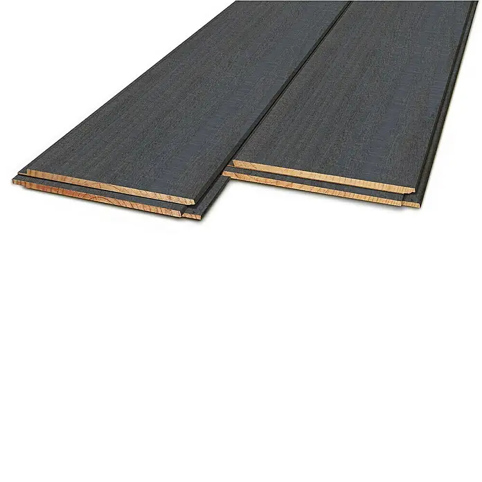 HDM Farmwood Wandpaneel - 200 x 14,5 cm, Hout, Donkergrijs - Close-up
