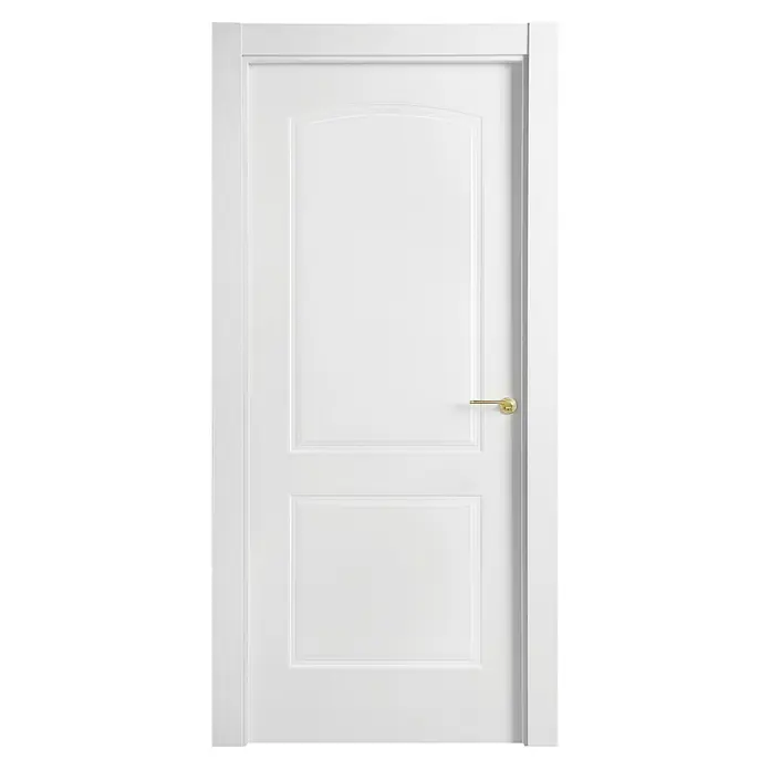 Solid Elements Puerta interior Bremen - 72,5 x 203 cm, Apertura según normativa: Izquierda, Blanco lacado, Macizo, Ciega - Producto en uso