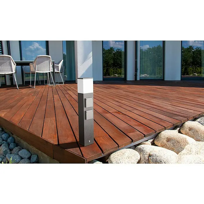 Lavida Milan LED-Wegeleuchte - 12 W, Höhe: 9,5 cm, Warmweiß - Stimmungsaufnahme