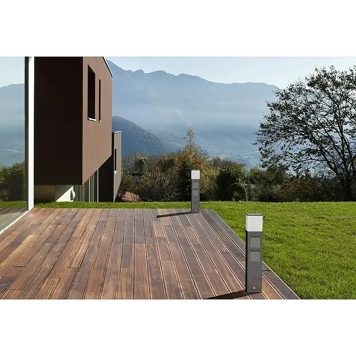 Lavida Milan LED-Wegeleuchte - 12 W, Höhe: 9,5 cm, Warmweiß - Stimmungsaufnahme