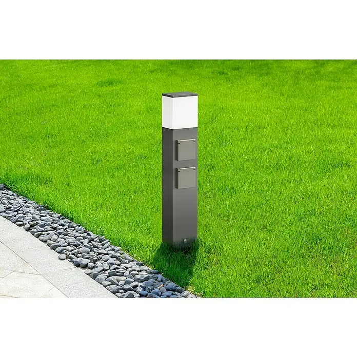 Lavida Milan LED-Wegeleuchte - 12 W, Höhe: 9,5 cm, Warmweiß - Stimmungsaufnahme
