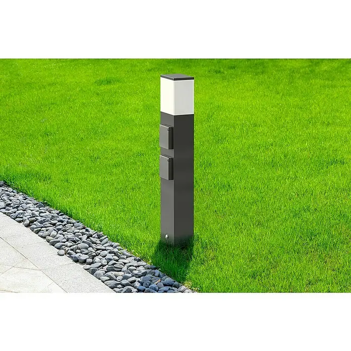 Lavida Milan LED-Wegeleuchte - 12 W, Höhe: 9,5 cm, Warmweiß - Stimmungsaufnahme