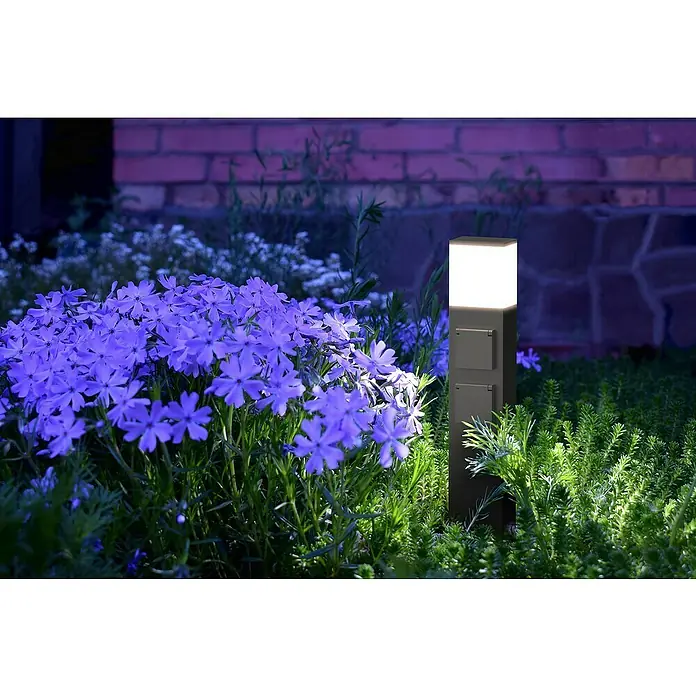 Lavida Milan LED-Wegeleuchte - 12 W, Höhe: 9,5 cm, Warmweiß - Stimmungsaufnahme
