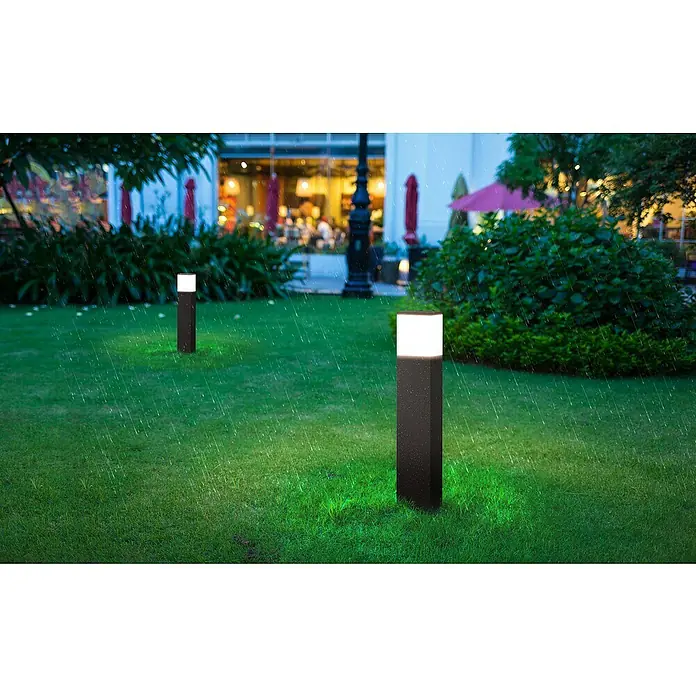 Lavida Milan LED-Wegeleuchte - 12 W, Höhe: 9,5 cm, Warmweiß - Stimmungsaufnahme