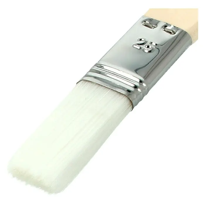 swingcolor Premium Plosnati kist - Širina kista: 25 mm, Ravni oblik, Prirodno drvo - Detaljan prikaz