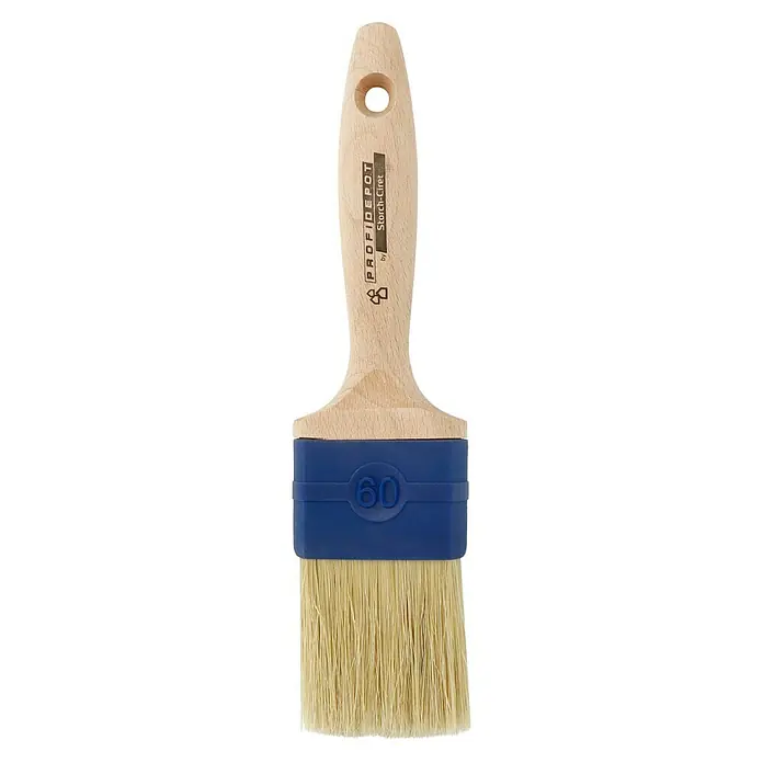 Profi Depot by Storch-Ciret Flachpinsel - Breite Borsten: 60 mm, Mischborsten, Holz - Draufsicht