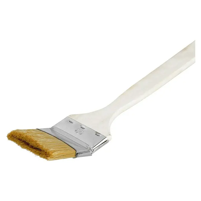 Eckenstreicher - Breite Borsten: 60 mm, Kunstborsten, Holz - Detailaufnahme