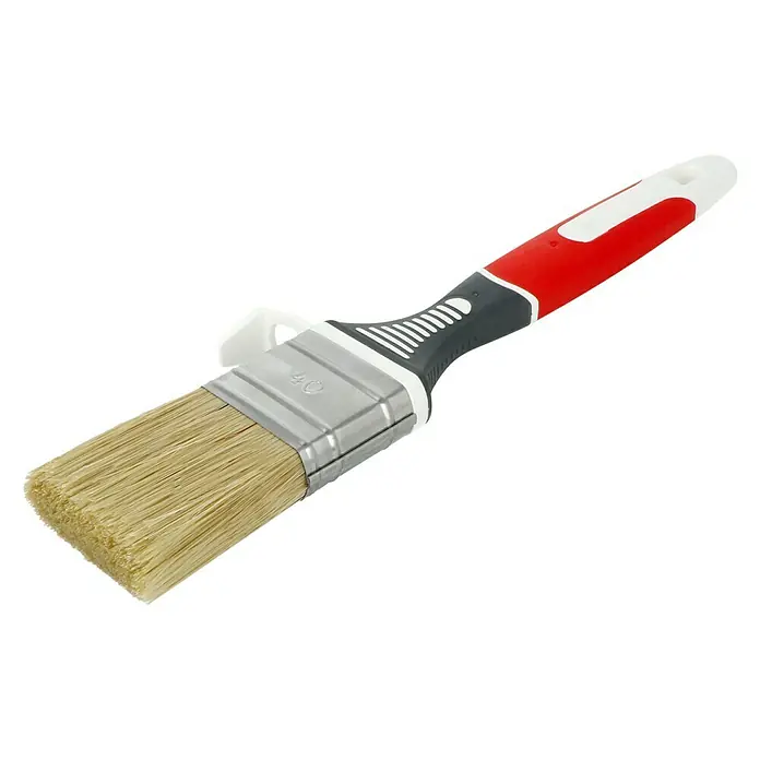 swingcolor Flachpinsel 3K - Breite Borsten: 40 mm, Mischborsten, Kunststoff - Diagonale Ansicht