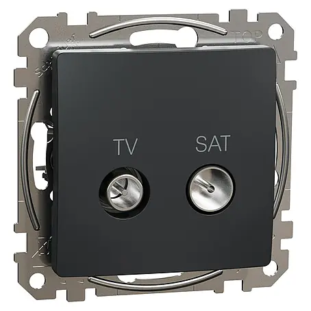 Schneider Electric Sedna Design & Elements Toma TV/SAT 7dB Intermedia