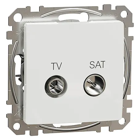 Schneider Electric Sedna Design & Elements Toma TV/SAT 10dB Intermedia