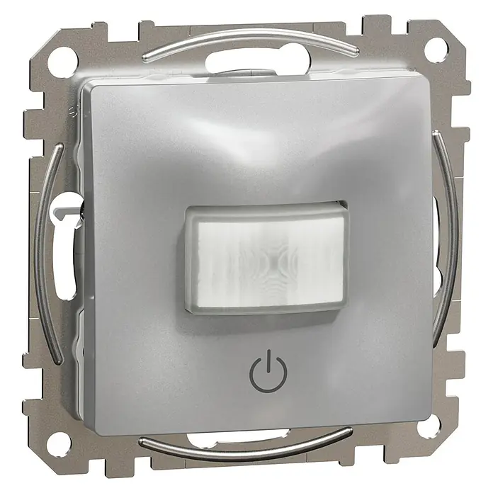Schneider Electric Sedna Design & Elements Sensor de movimiento - Aluminio - Vista angular