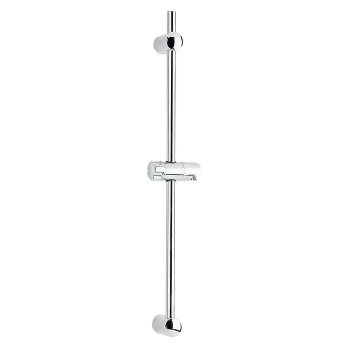 Tiger Glijstang Splash - Hoogte: 660 mm, Chroom - Diagonaal zicht