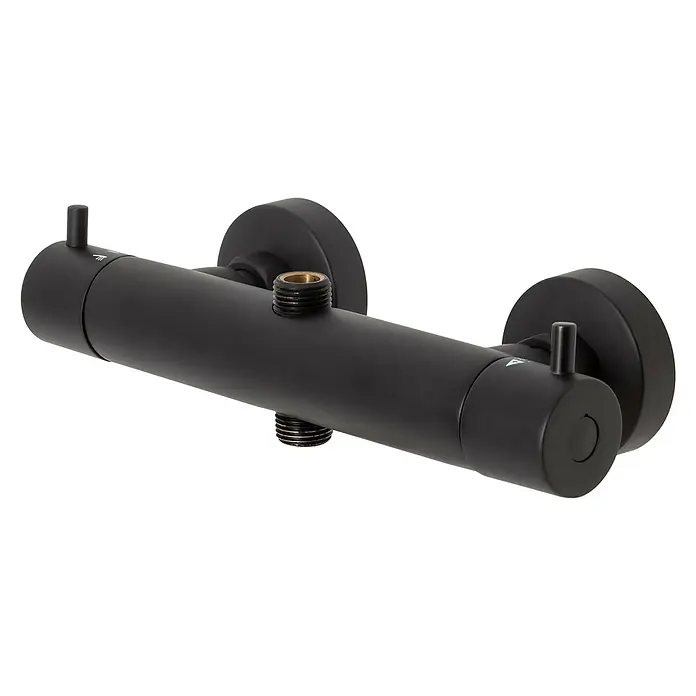 Tiger Regendoucheset Twiss - Gatafstand: 150 mm, Zwart - Diagonaal zicht