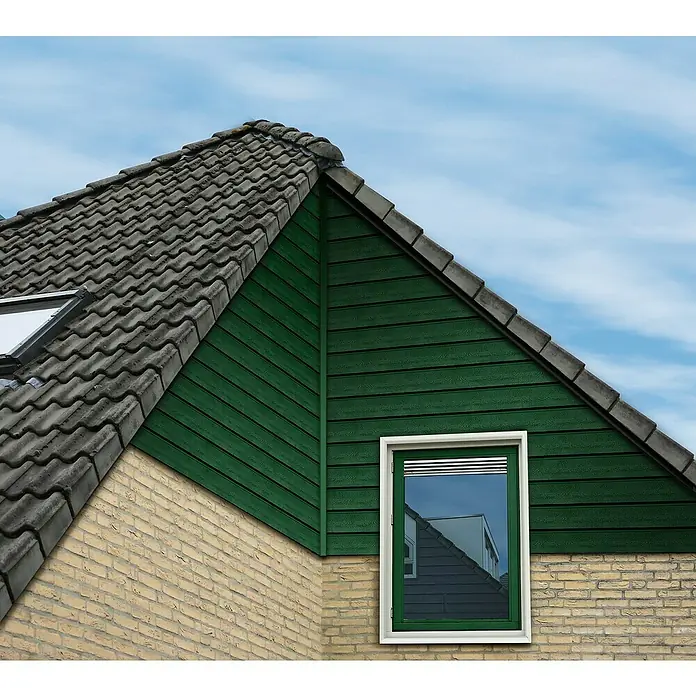 HDM Outdoor Gevelplaat - Pvc, Groen - Sfeeropname